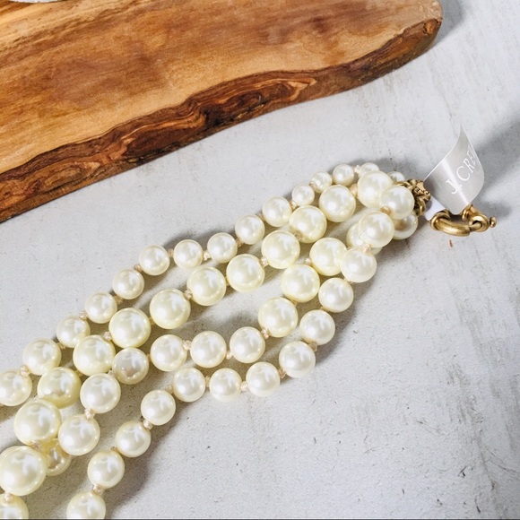 J. CREW Pearl Twisted Hammock Bracelet - Picture 5 of 8
